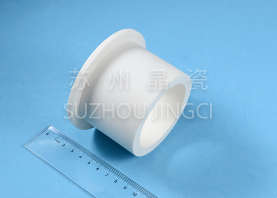 6g / Cm3 Thành phần máy móc 99% Alumina Tay áo bằng gốm