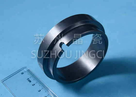 Vòng gốm công nghiệp Silicon carbide Mật độ thấp Độ cứng cao
