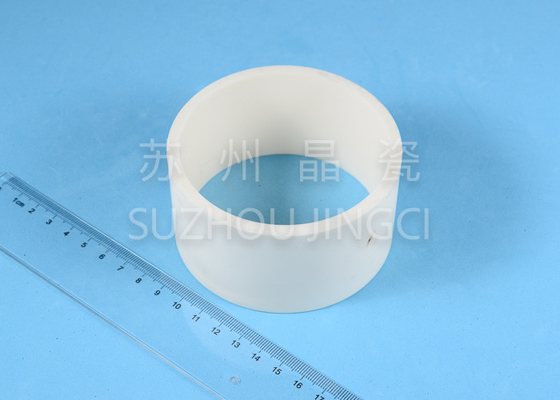 Tay áo gốm thăm dò dầu 99% Al2O3 4W / MK Trắng